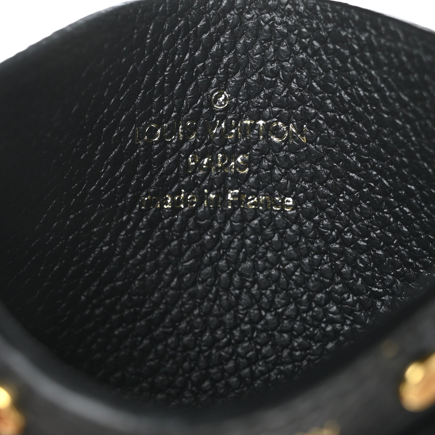 Louis Vuitton Empreinte Card Holder Black Beige 7 of 7