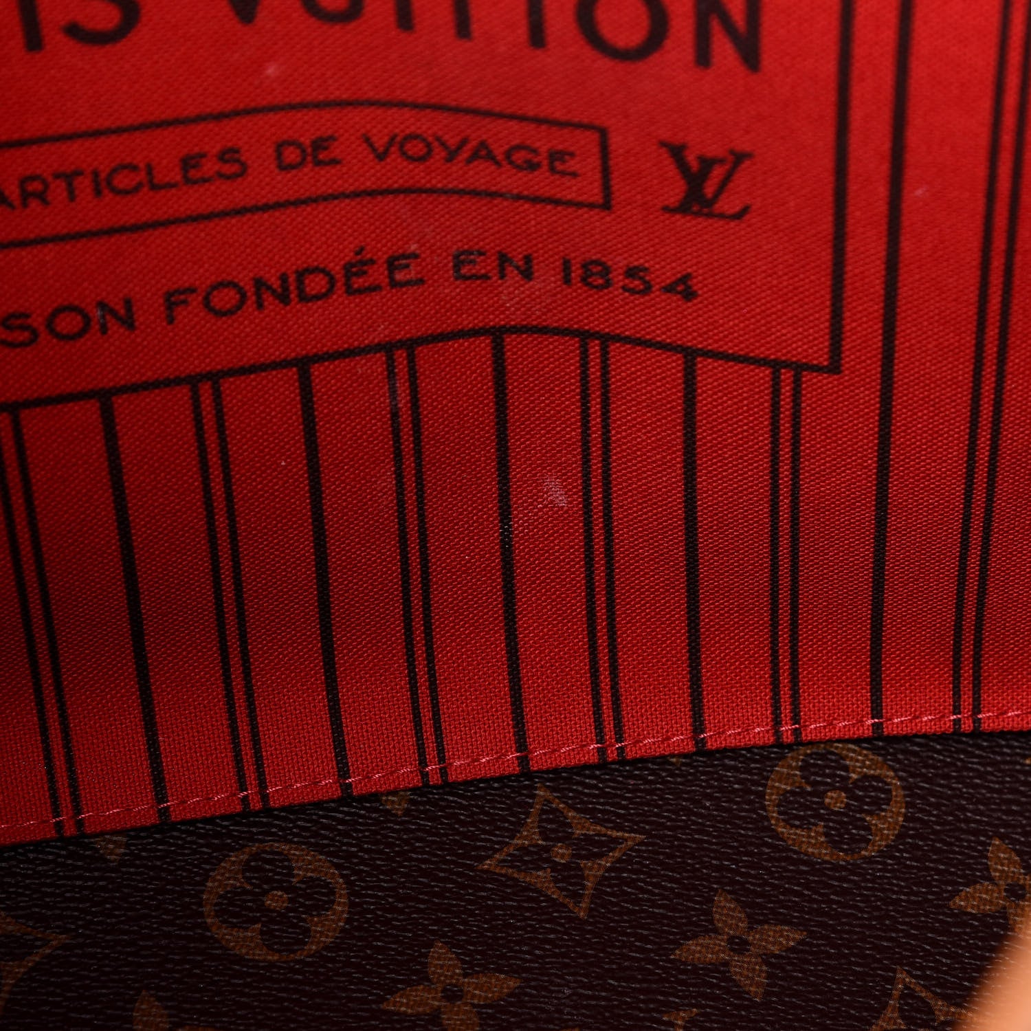 Louis Vuitton Monogram Neo Neverfull MM Cherry 12 of 13