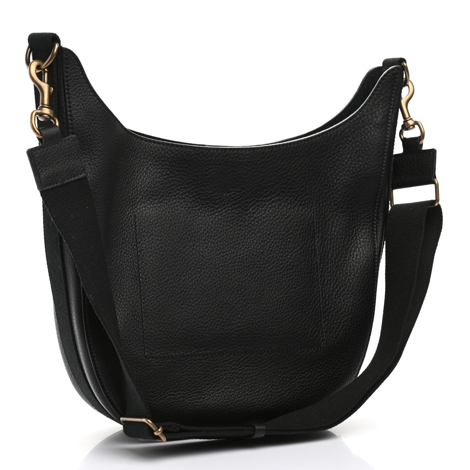 Valentino Garavani Calfskin Logo Embossed Crossbody Bag Black 3 of 9