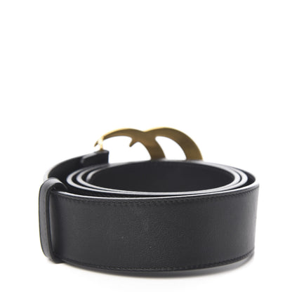 Gucci Calfskin Double G 40mm Belt 85 34 Black 2 of 5