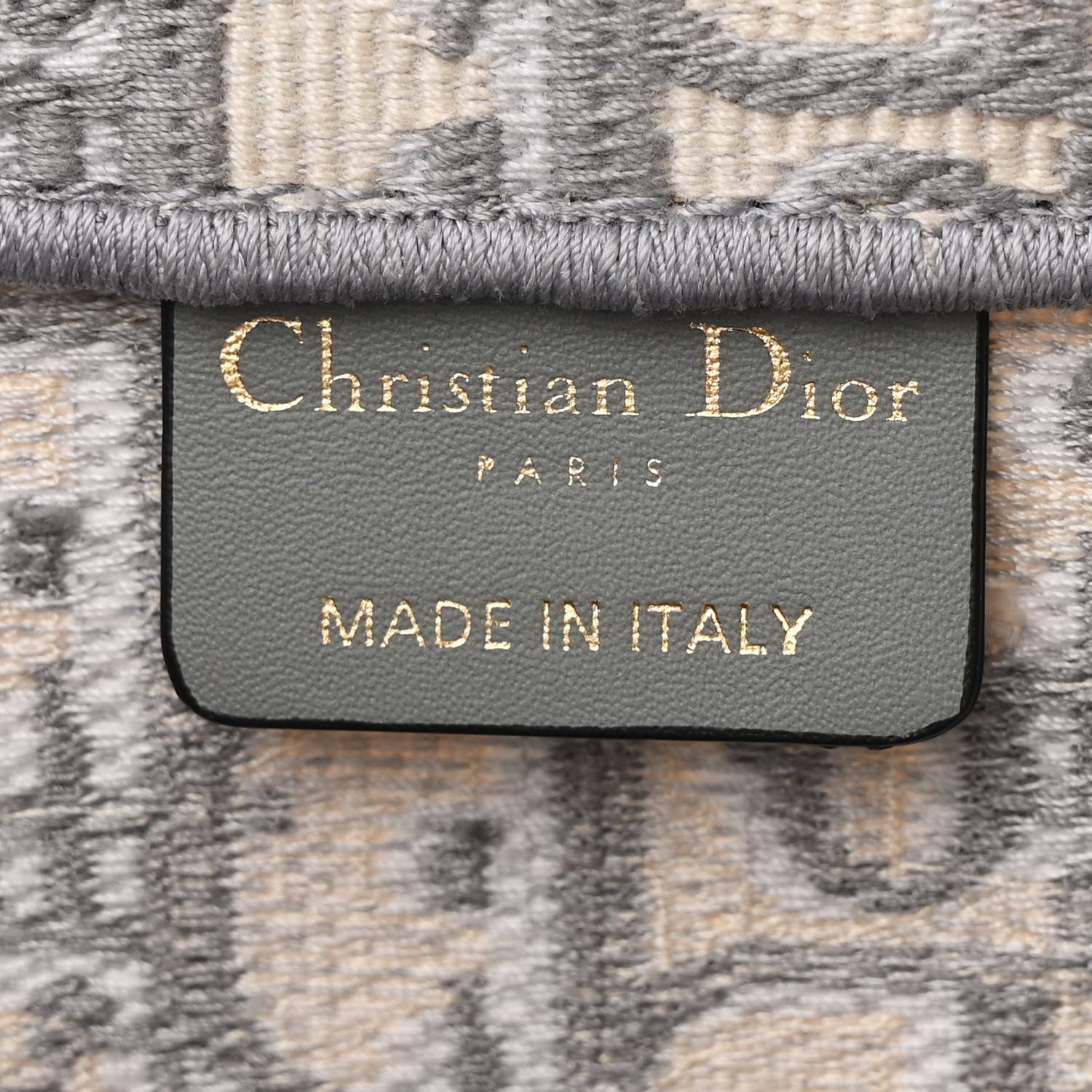 Christian Dior Oblique Large Book Tote Grey 6 of 12