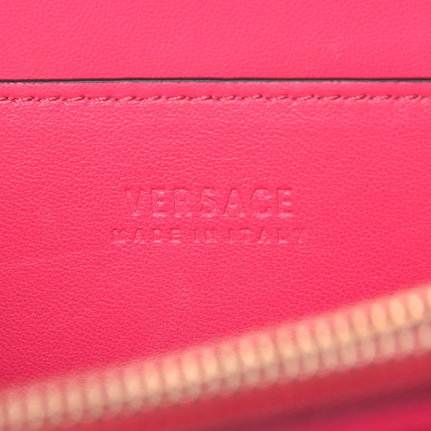 Calfskin Medium DV One Satchel Pink Red