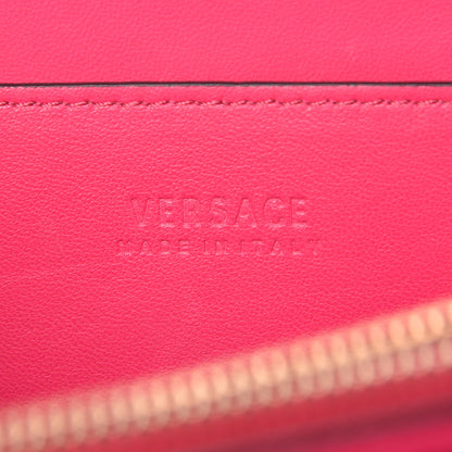 Versace Calfskin Medium DV One Satchel Pink Red 15 of 17