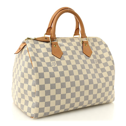 Louis Vuitton Damier Azur Speedy 30 3 of 13