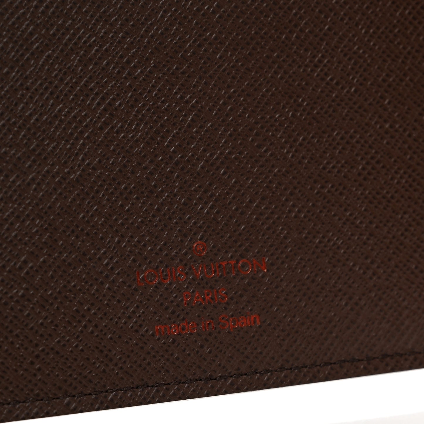 Damier Ebene Desk Agenda Cover