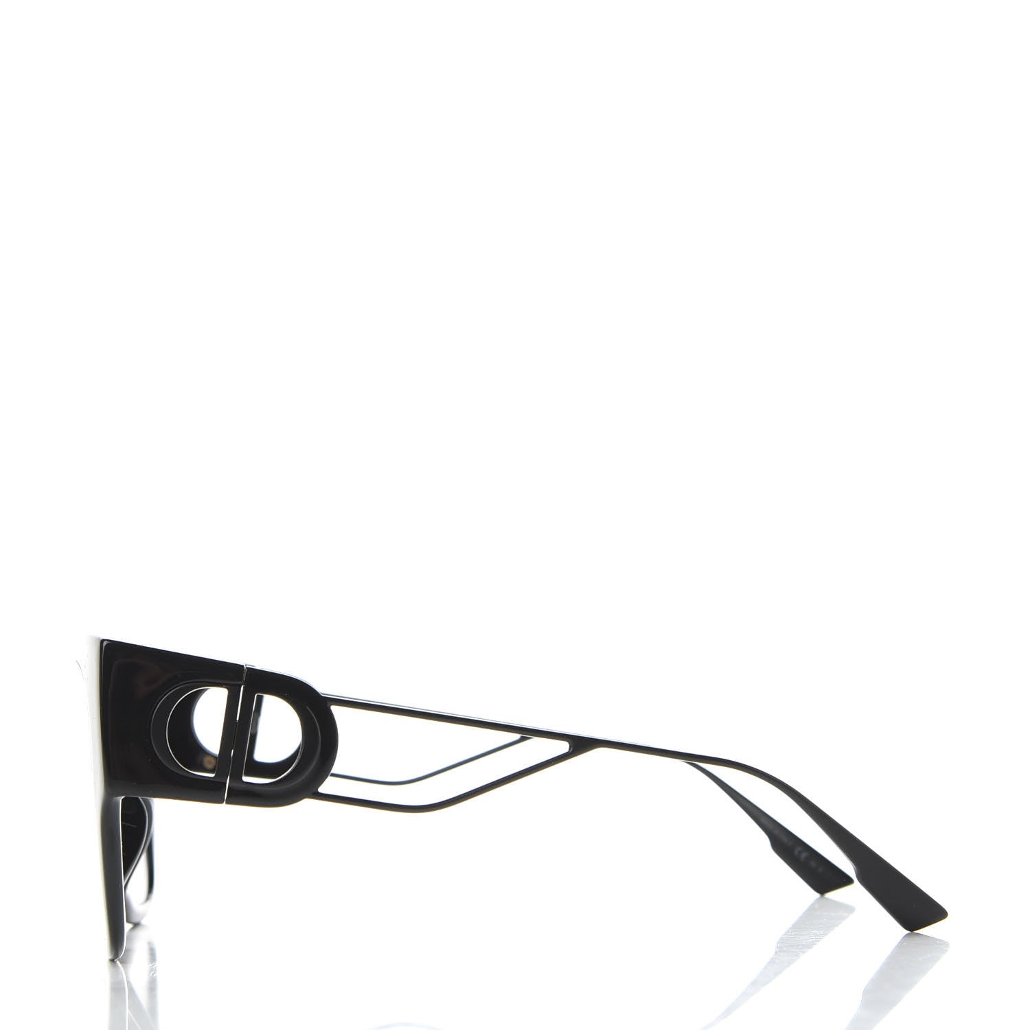 Christian Dior Rectangular 30 Montaigne 1 Sunglasses Black 3 of 7