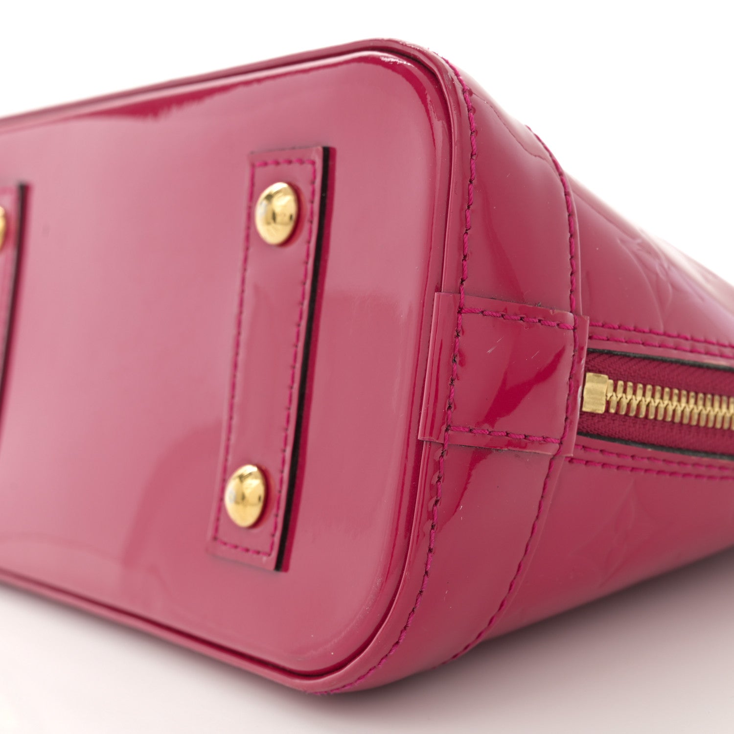 Louis Vuitton Vernis Alma BB Rose Indien 10 of 11