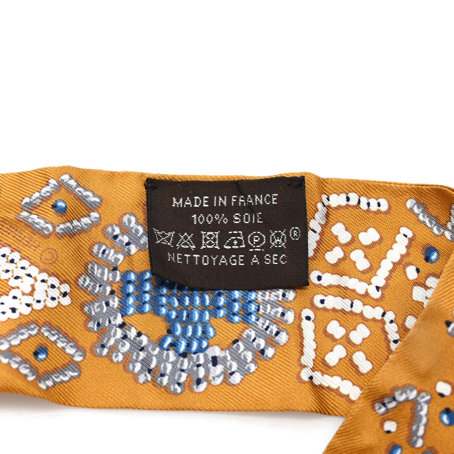 Silk Kelly En Perles Twilly Miel Bleu Jean Cream