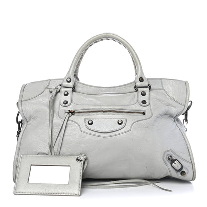 Balenciaga Agneau Classic Hardware City Gris Glace 1 of 5
