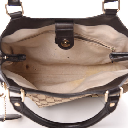 Gucci Monogram Medium Sukey Tote Dark Brown 5 of 16