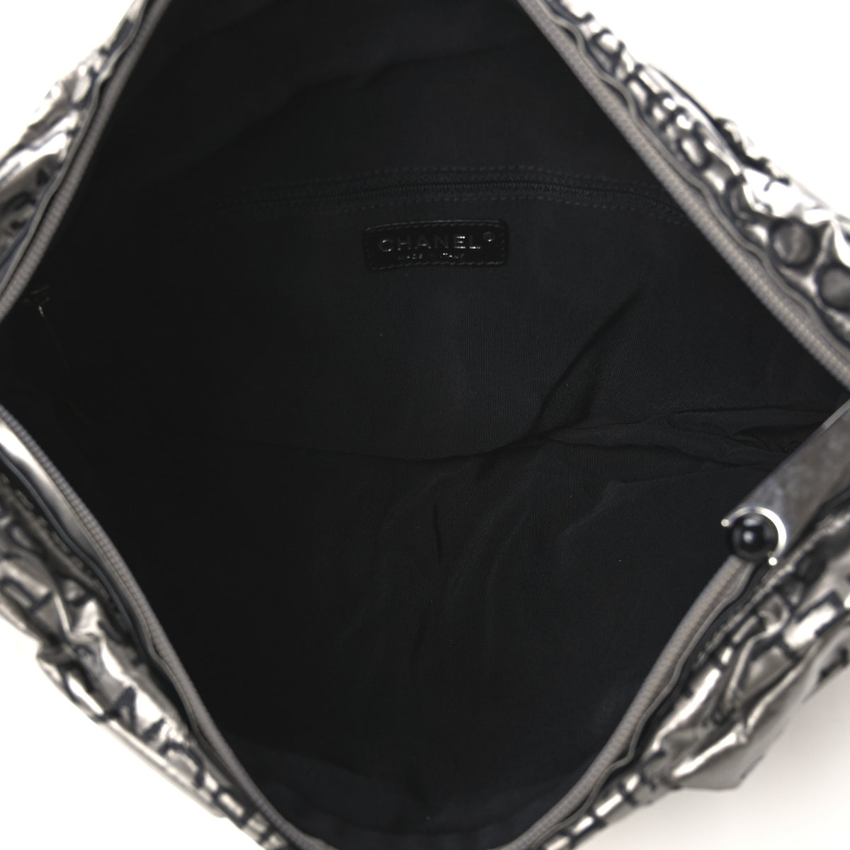 Coated Canvas Unlimited Clutch Silver