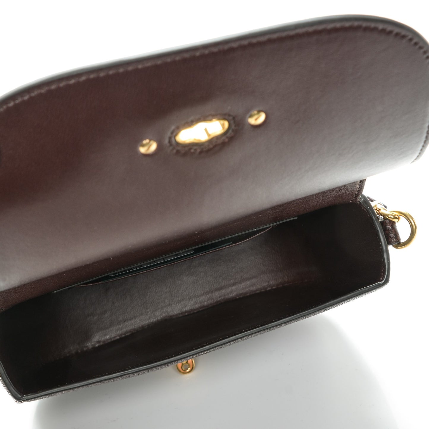 Natural Grained Leather Small Darley Satchel Oxblood