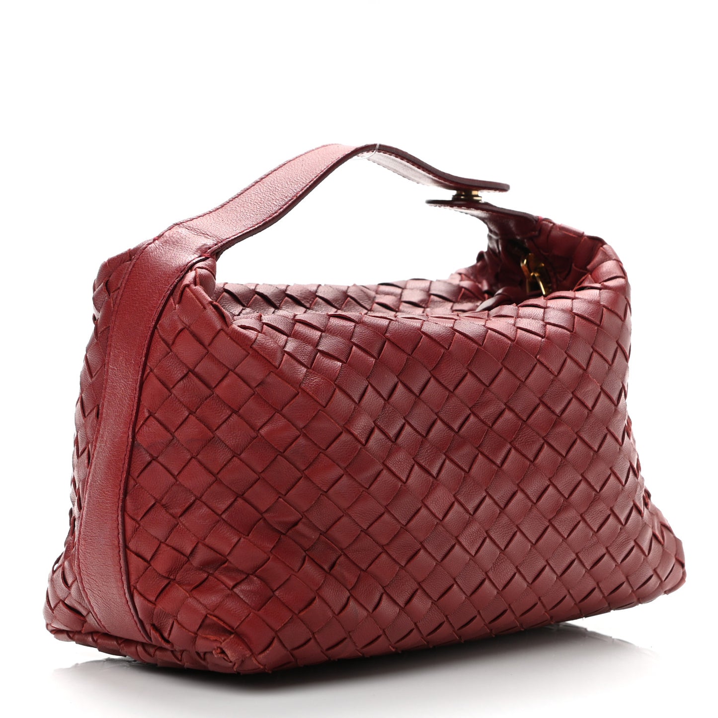 Nappa Intrecciato Large Cosmetic Case Eclipse