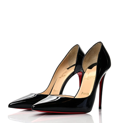 Christian Louboutin Patent Iriza 100 Pumps 39.5 Black 3 of 10