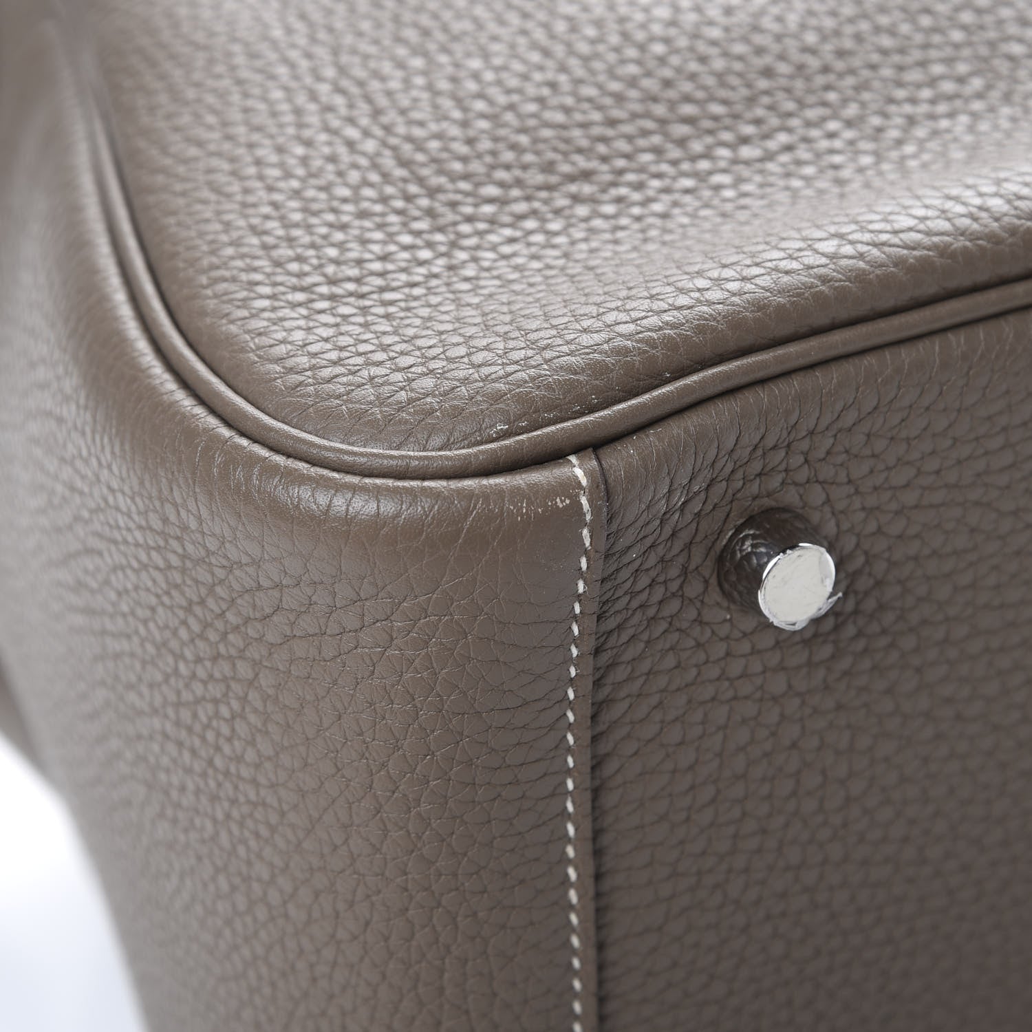 Hermes Taurillon Clemence Lindy 30 Etoupe 8 of 14