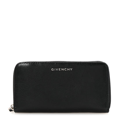 Givenchy Sugar Goatskin Pandora Zip Around Wallet Black 1 of 7