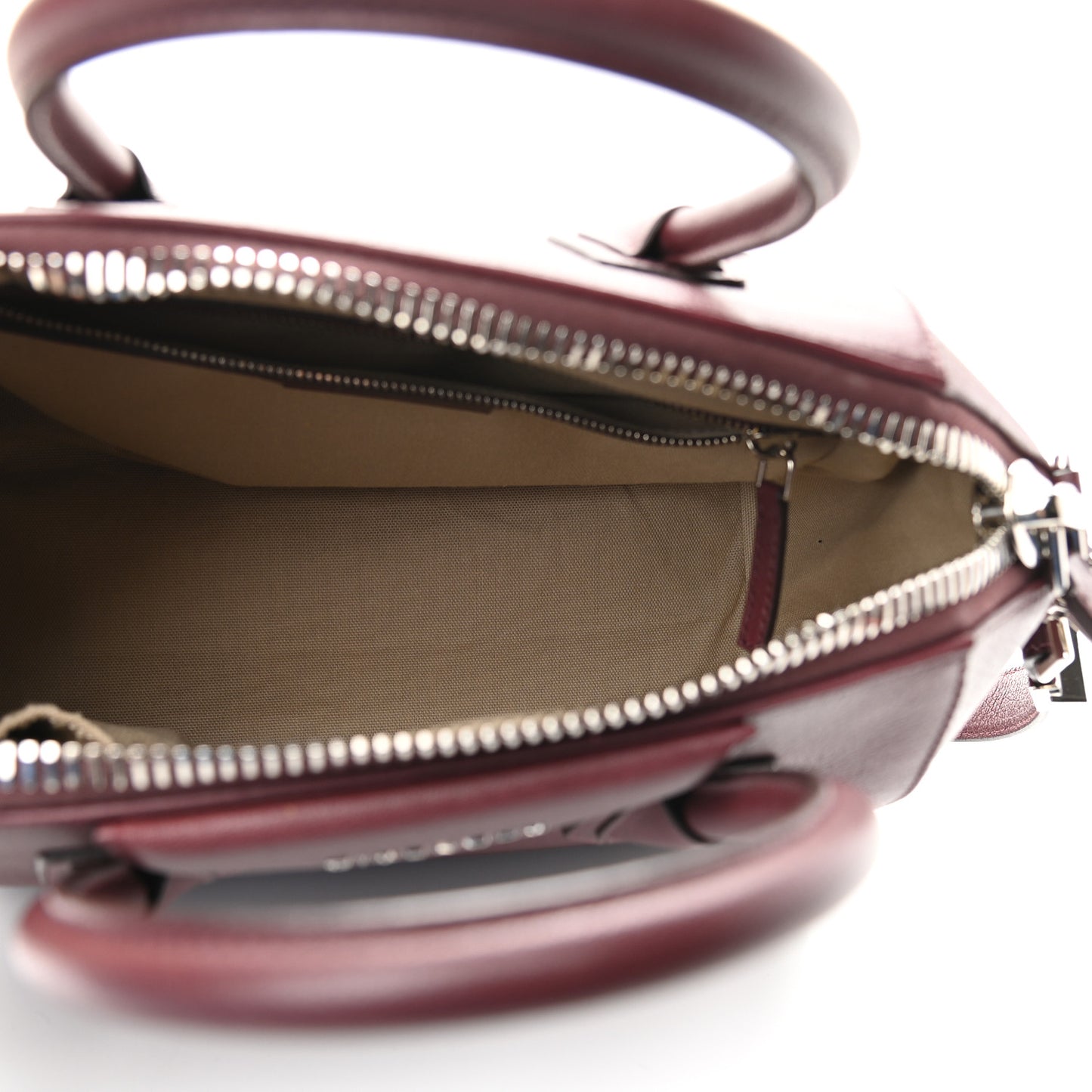 Sugar Goatskin Small Antigona Oxblood