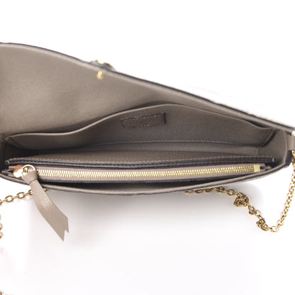 Louis Vuitton Empreinte Pochette Felicie Chain Wallet Tourterelle 4 of 13