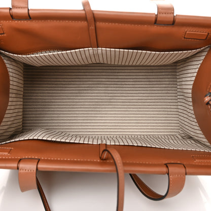 Loewe Canvas Calfskin Cushion Tote Taupe 5 of 15