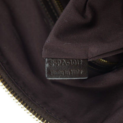 Celine Calfskin Bowler Bag Dark Brown 7 of 7