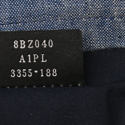 Fendi Denim Monster Kids Backpack Blue 7 of 9