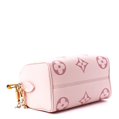 Louis Vuitton Empreinte Monogram Giant Speedy Bandouliere 20 Degrade Rose Pink 4 of 12