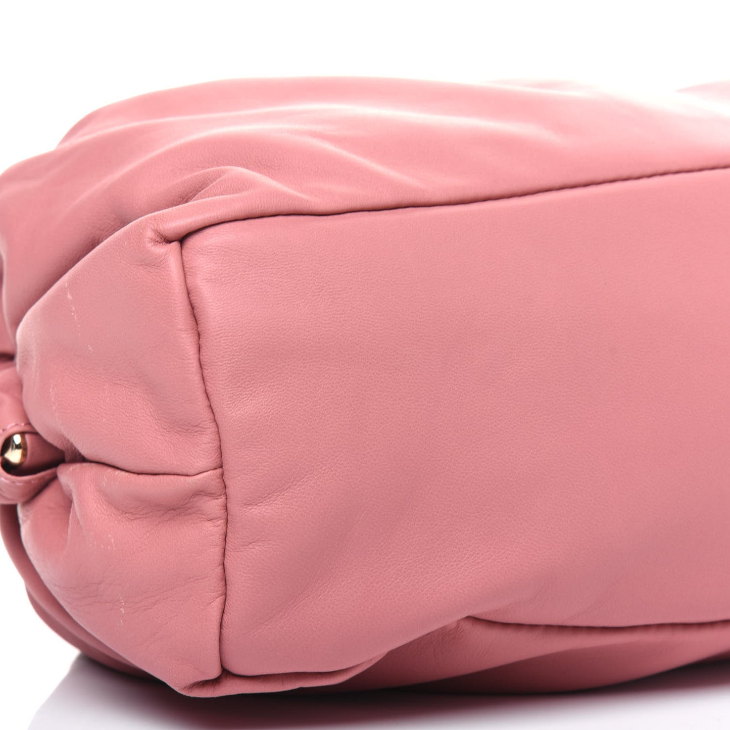 Lambskin Cloud Clutch Blush