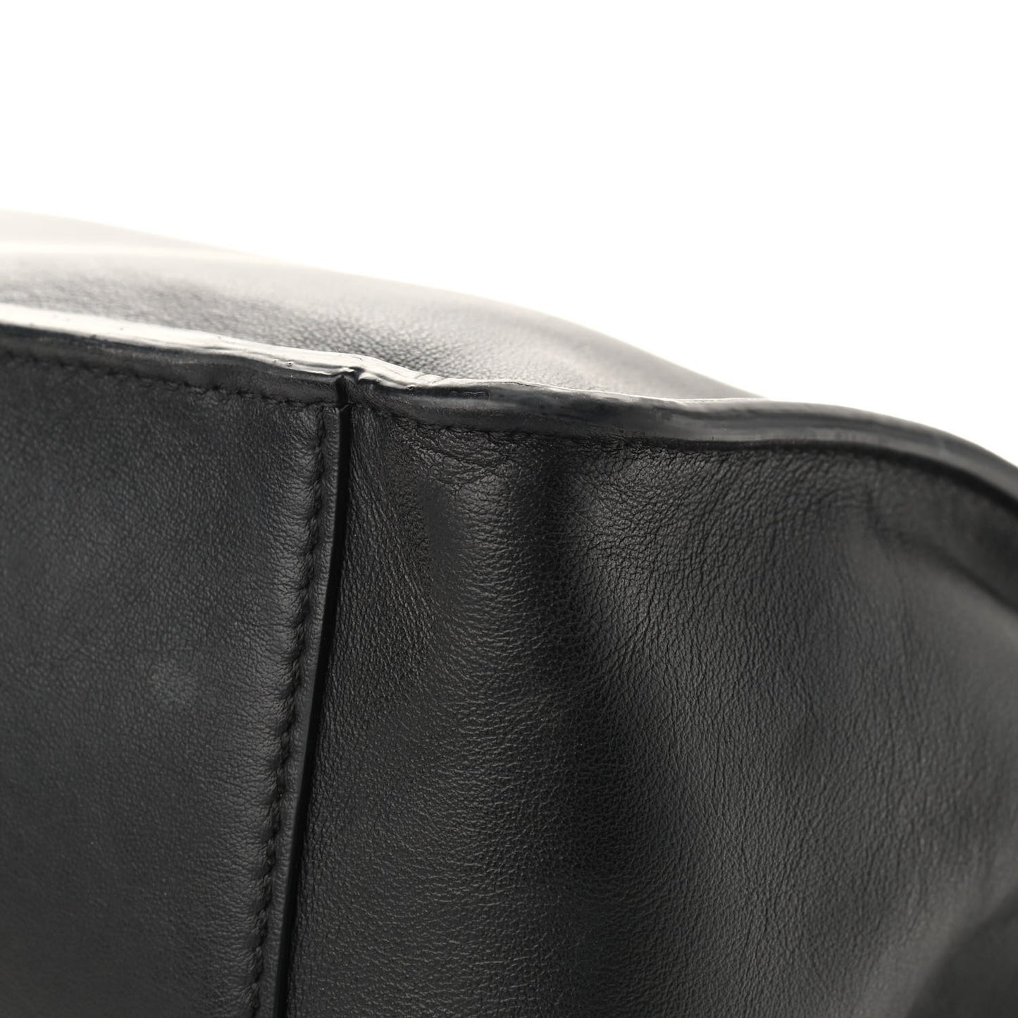 Vitello Grace Matte Large Flip Tote Black