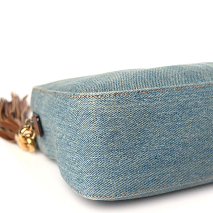 Gucci Denim Small Soho Bowler Blue 8 of 9