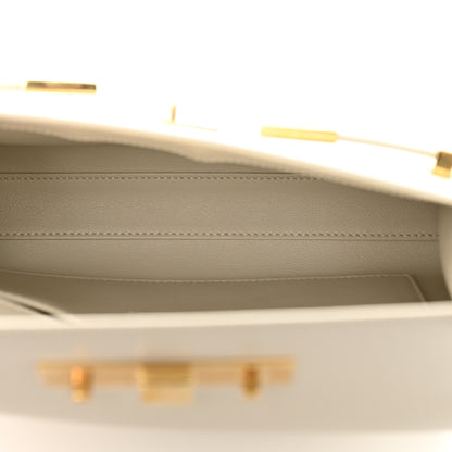 Saint Laurent Smooth Calfskin Manhattan Shoulder Bag Crema Soft 5 of 10