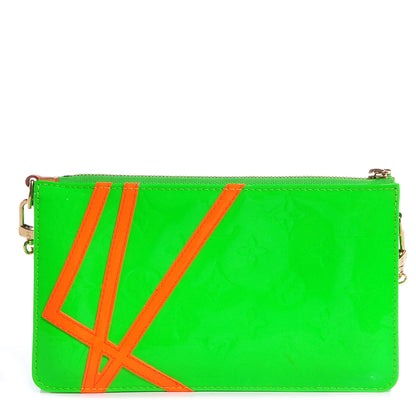Louis Vuitton Patent Fluo Lexington with Chain Strap Green 1 of 7