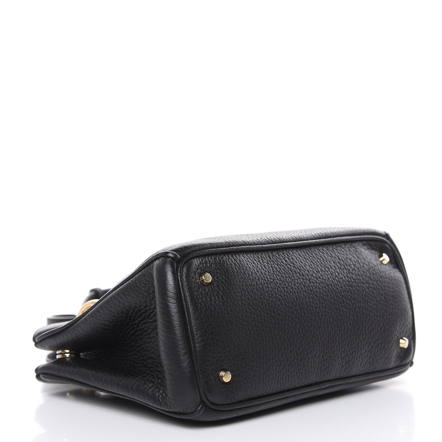 Christian Dior Bullcalf Small Diorissimo Tote Black Rose Indien 4 of 9