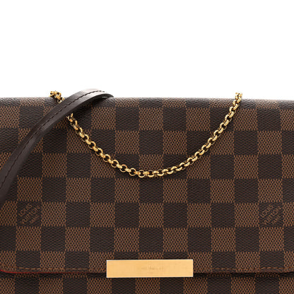Louis Vuitton Damier Ebene Favorite MM 8 of 11