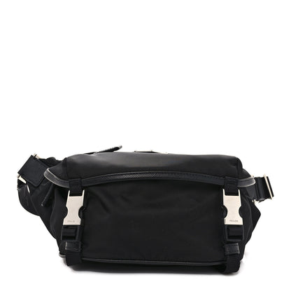 Prada Re-Nylon Saffiano Sling Bag Black 1 of 8