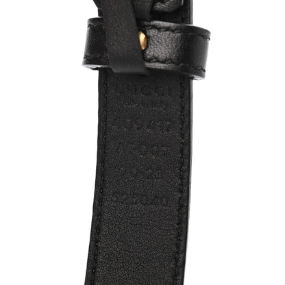 Gucci Calfskin Double G 20mm Belt 70 28 Black 4 of 4