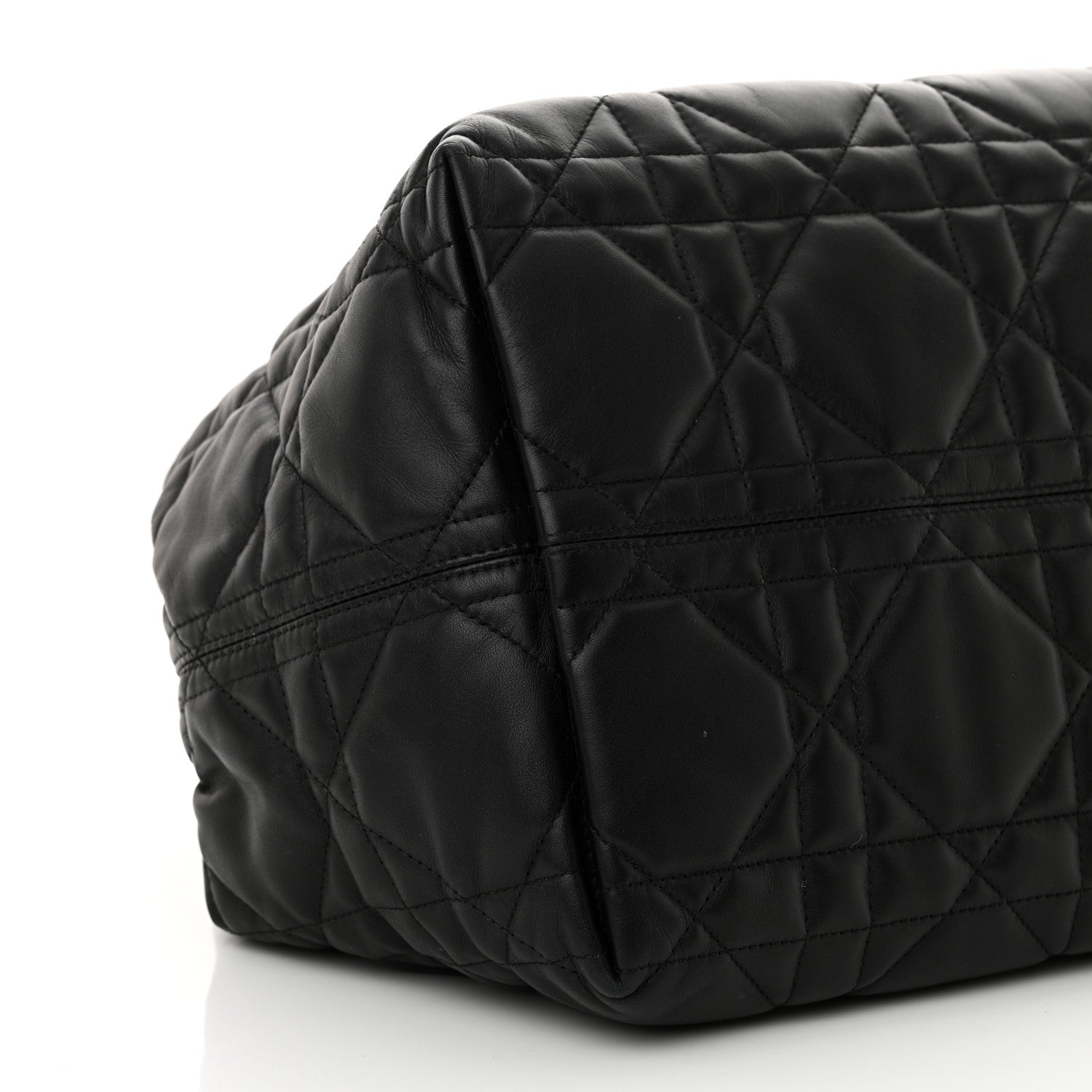 Christian Dior Calfskin Macrocannage Large Toujours  Black 9 of 15