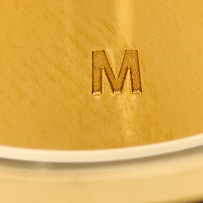 Metal Enamel Forever Fendi Ring M 54 7 Gold Black