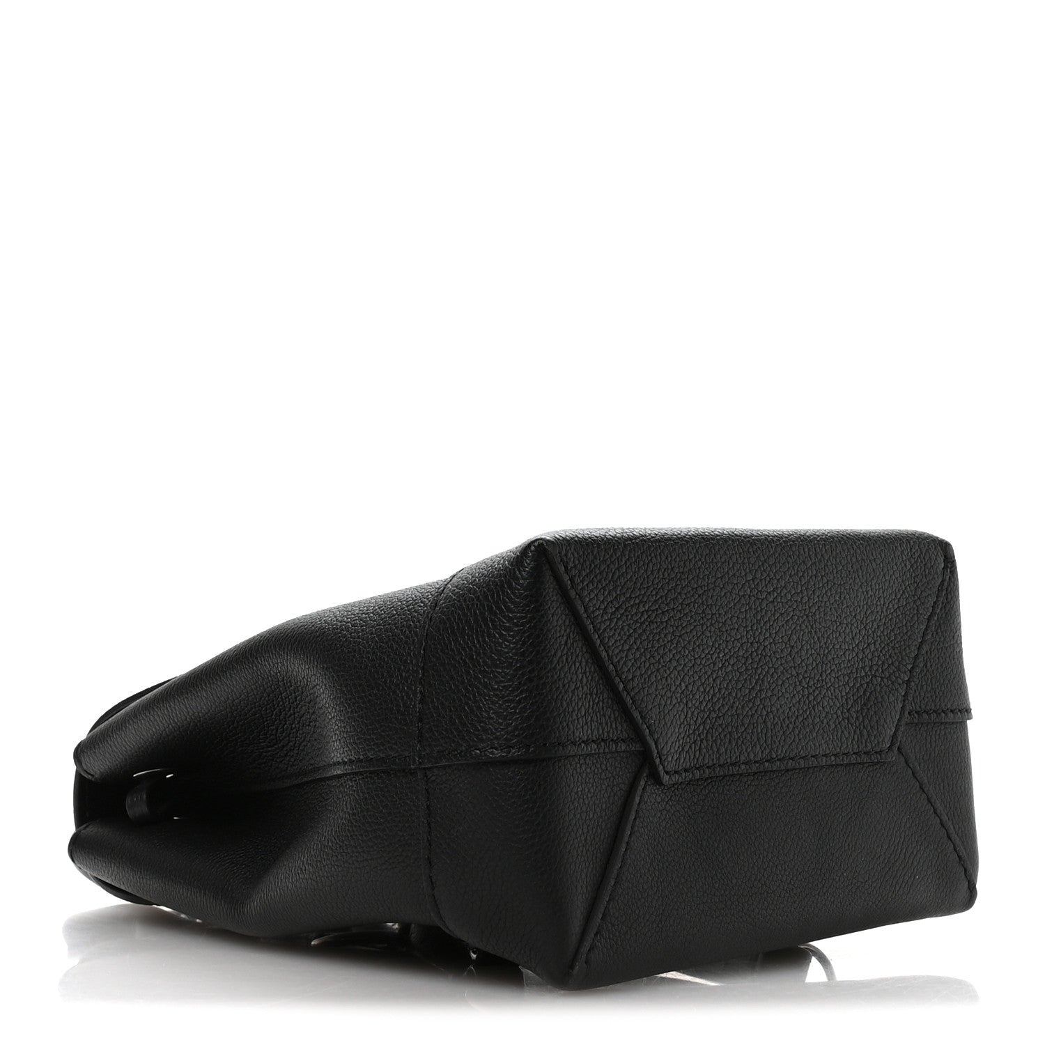 Louis Vuitton Calfskin Lockme Mini Backpack Black 3 of 10