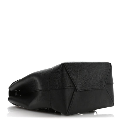Louis Vuitton Calfskin Lockme Mini Backpack Black 3 of 10