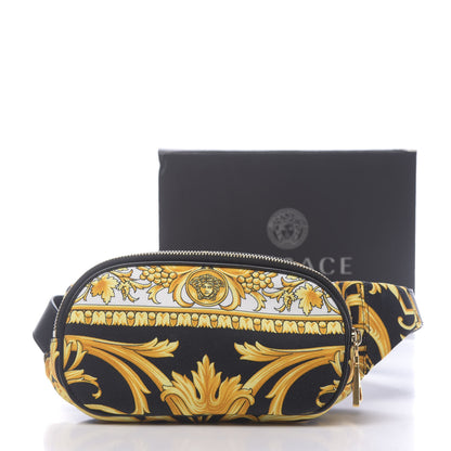 Versace Nylon Baroque Print Belt Bag Black 11 of 11