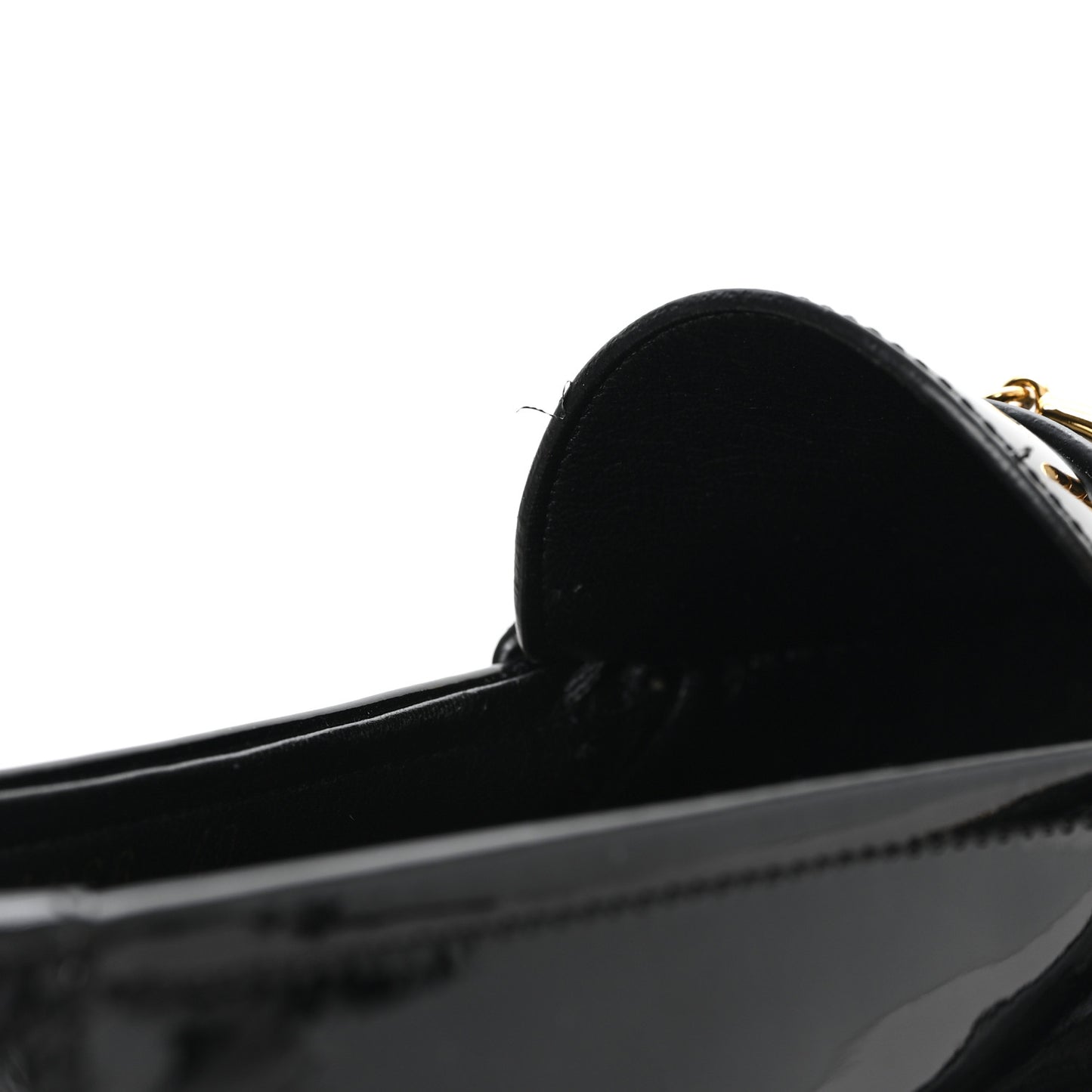 Patent Le Loafer 15 Penny Slippers 40 Black
