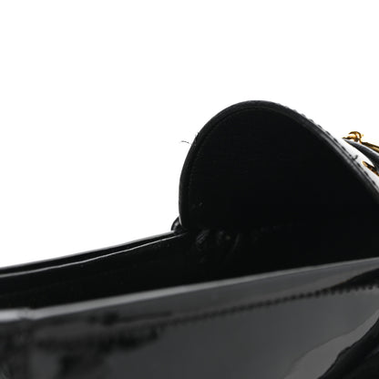 Saint Laurent Patent Le Loafer 15 Penny Slippers 40 Black 10 of 11