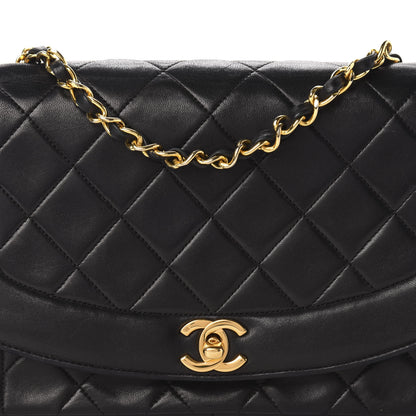Chanel Lambskin Quilted Medium Single Flap Black 11 of 11