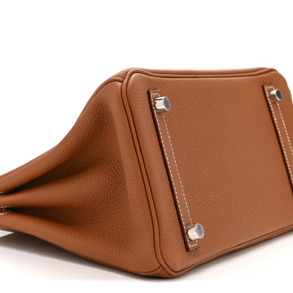 Hermes Togo Birkin 25 Gold 9 of 11