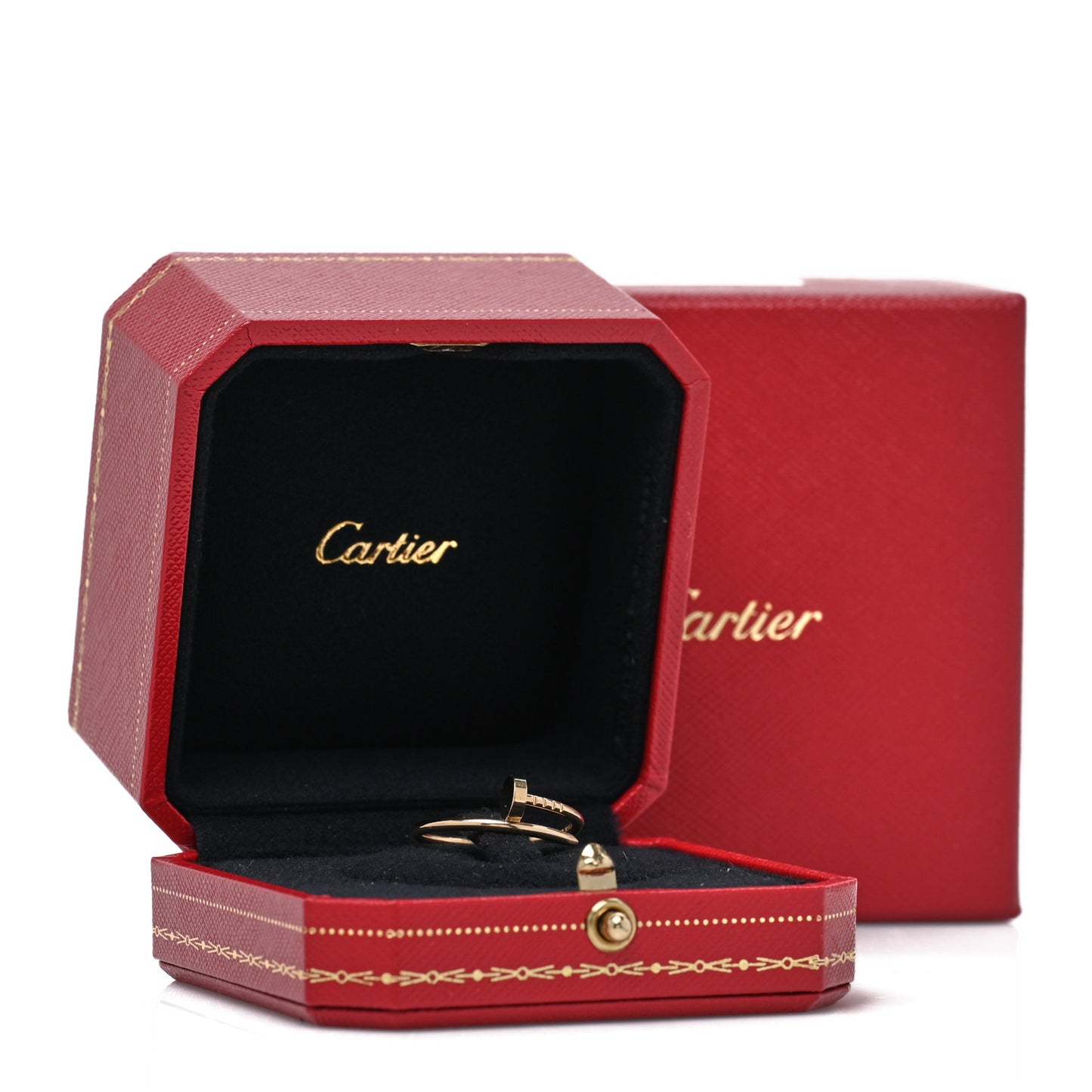 18K Yellow Gold Small Juste Un Clou Ring 59 8.75