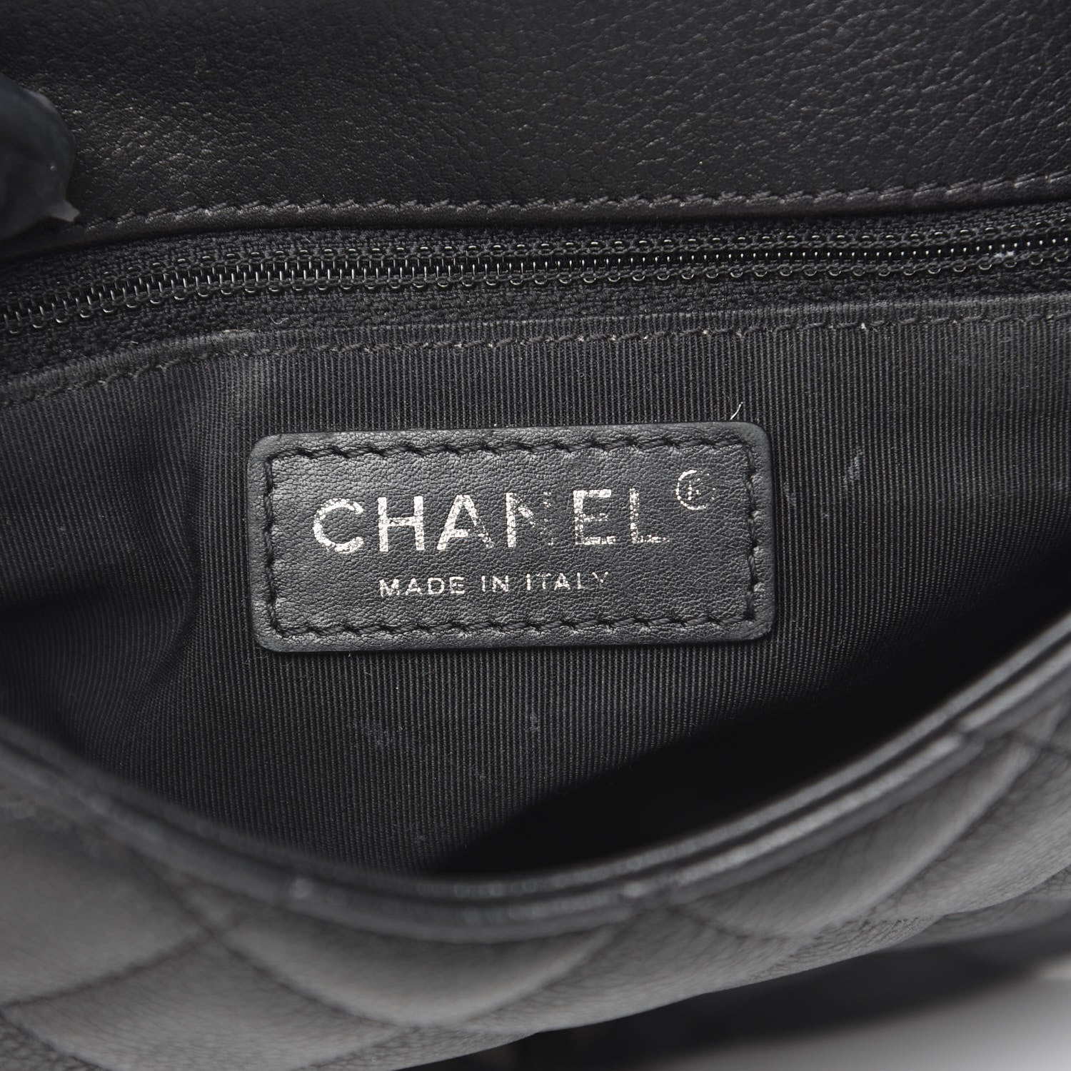 Chanel Calfskin Quilted Small Casual Pocket Messenger Flap Black 5 of 10