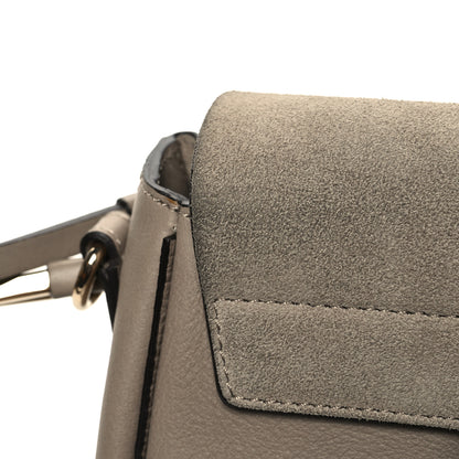Chloe Suede Calfskin Medium Faye Backpack Motty Grey 10 of 10