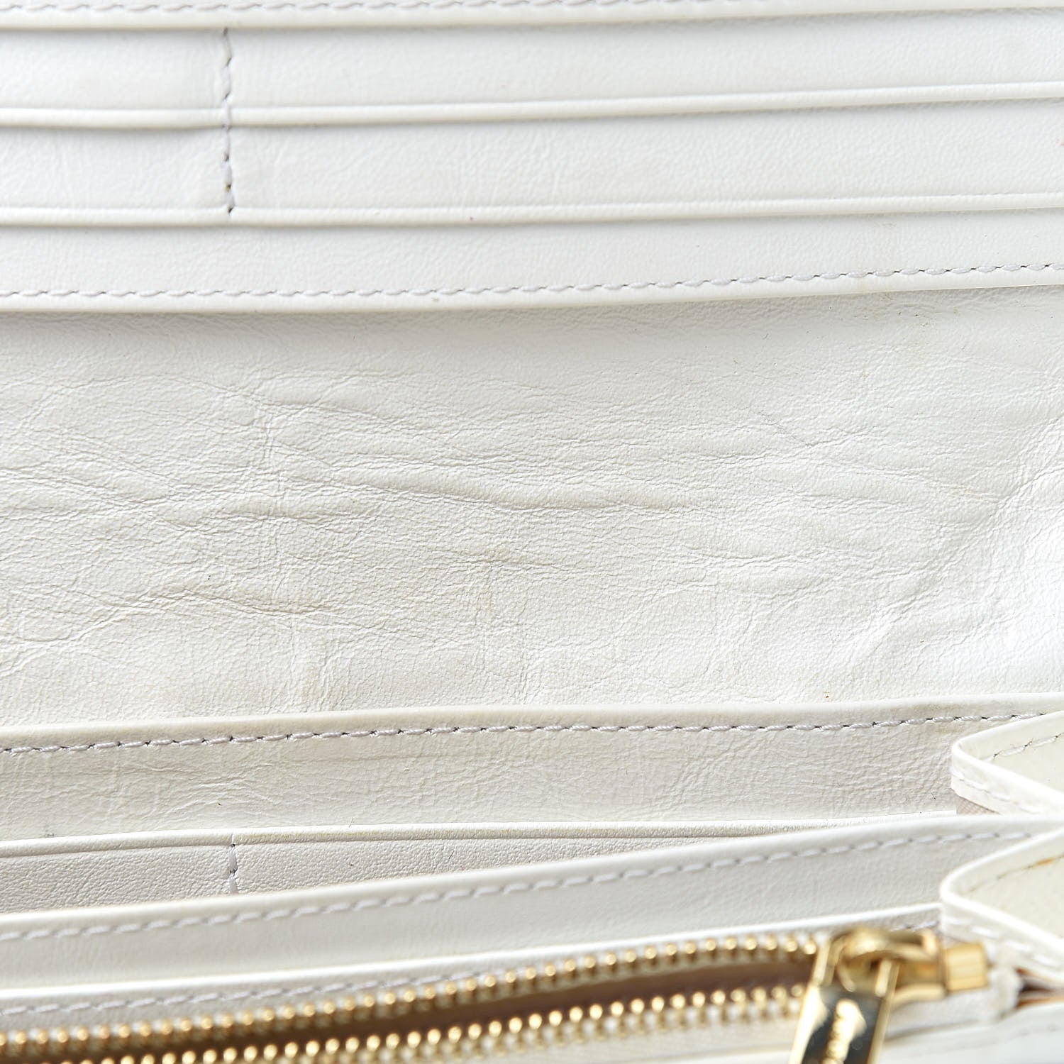 Burberry Haymarket Check Penrose Continental Wallet White 10 of 13