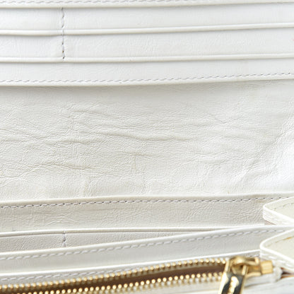 Burberry Haymarket Check Penrose Continental Wallet White 10 of 13