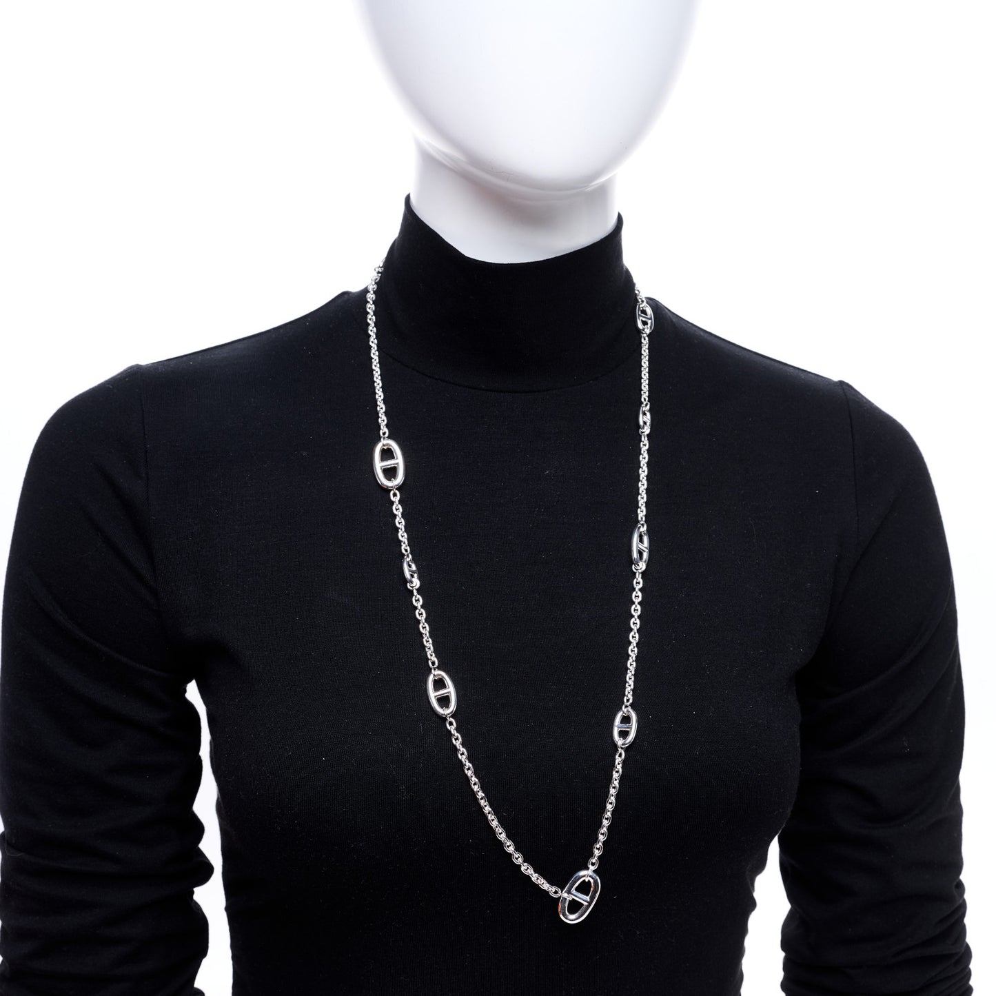 Sterling Silver Farandole Necklace 80